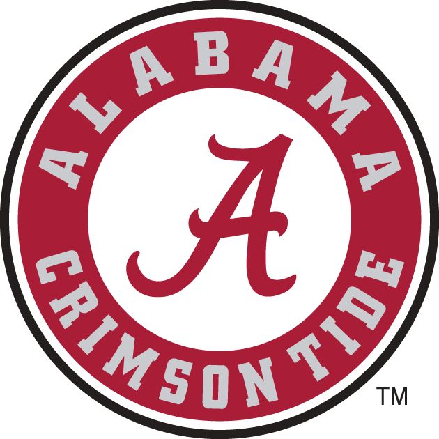 Alabama Crimson Tide 2001-2003 Secondary Logo t shirts DIY iron ons